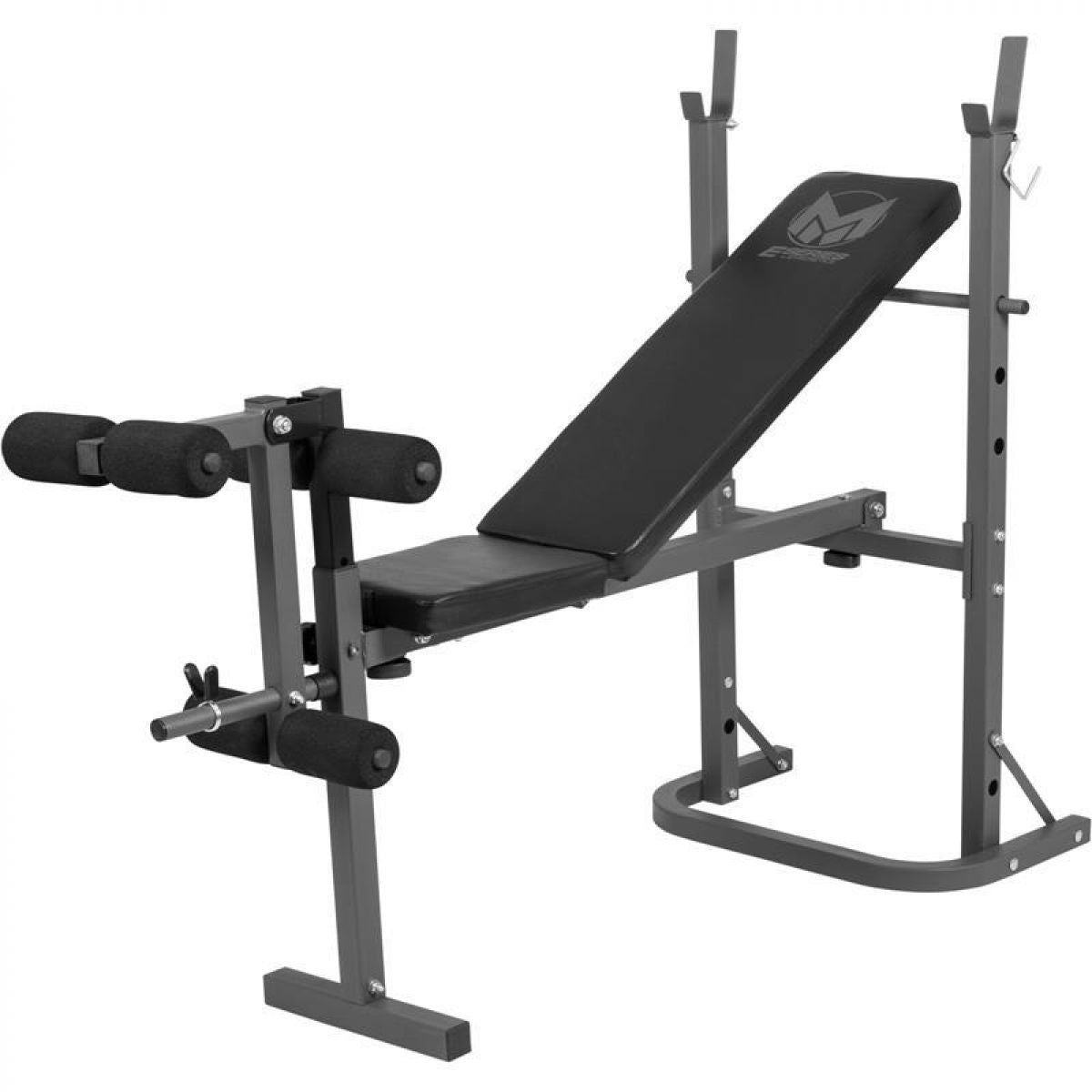 Gorilla Sports Halterbank Met Leg Curl