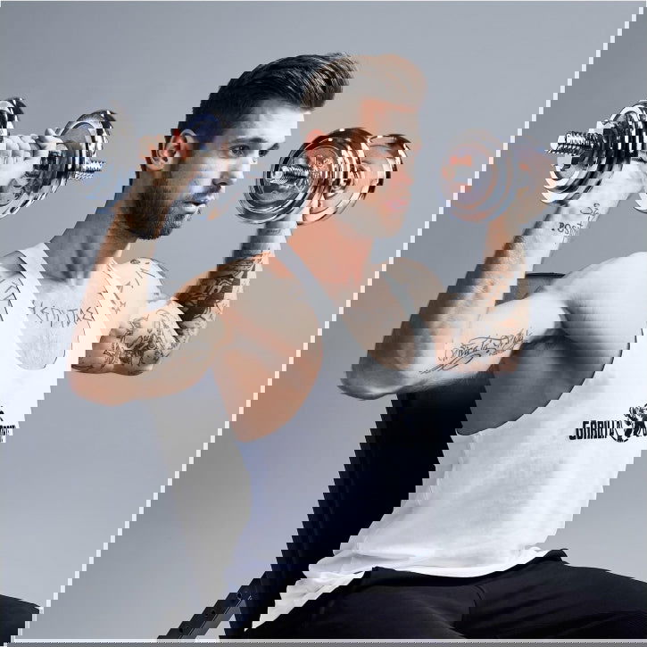 Gorilla Sports Halterschijf 15 kg Chroom