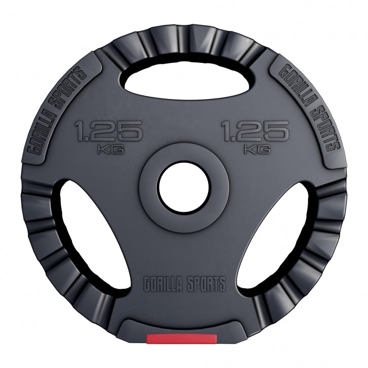 AtHaus® Halterschijven, 2 x 1,25 kg, set gietijzeren halters, gewichten 30/31 mm, gietijzer, schijven AtHaus® Halterschijven, 2 x 1,25 kg, set gietijzeren halters, gewichten 30/31 mm, gietijzer, schijven