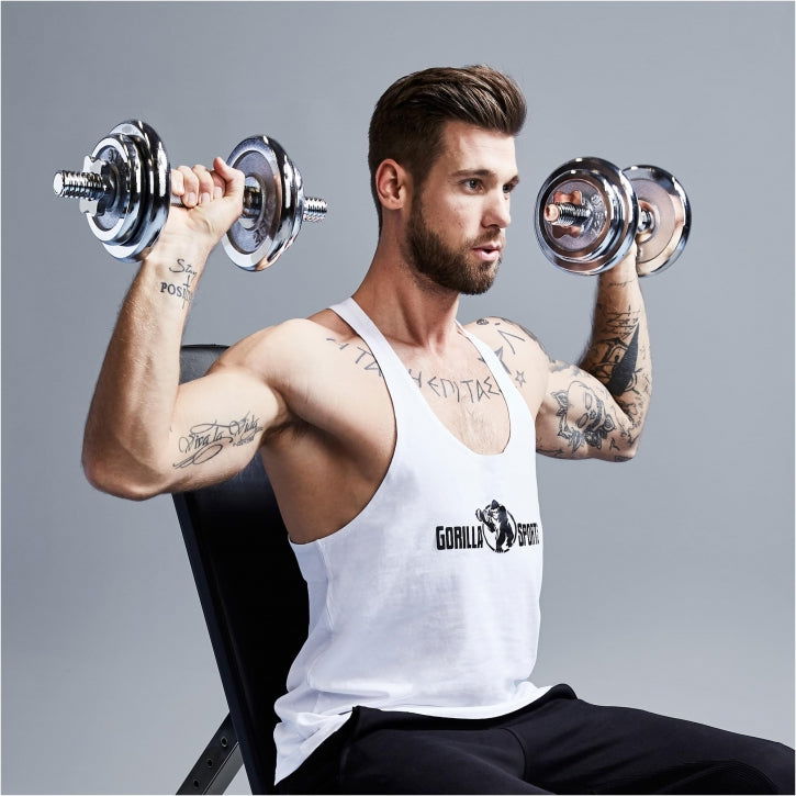 Gorilla Sports Halterschijf 30 kg Chroom
