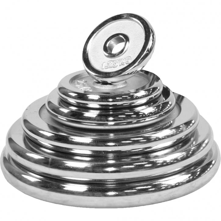 Gorilla Sports Halterset 100 kg Chroom