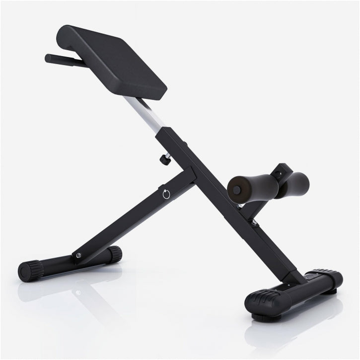 Gorilla Sports Inklapbare Buik- en Rugtrainer Zwart