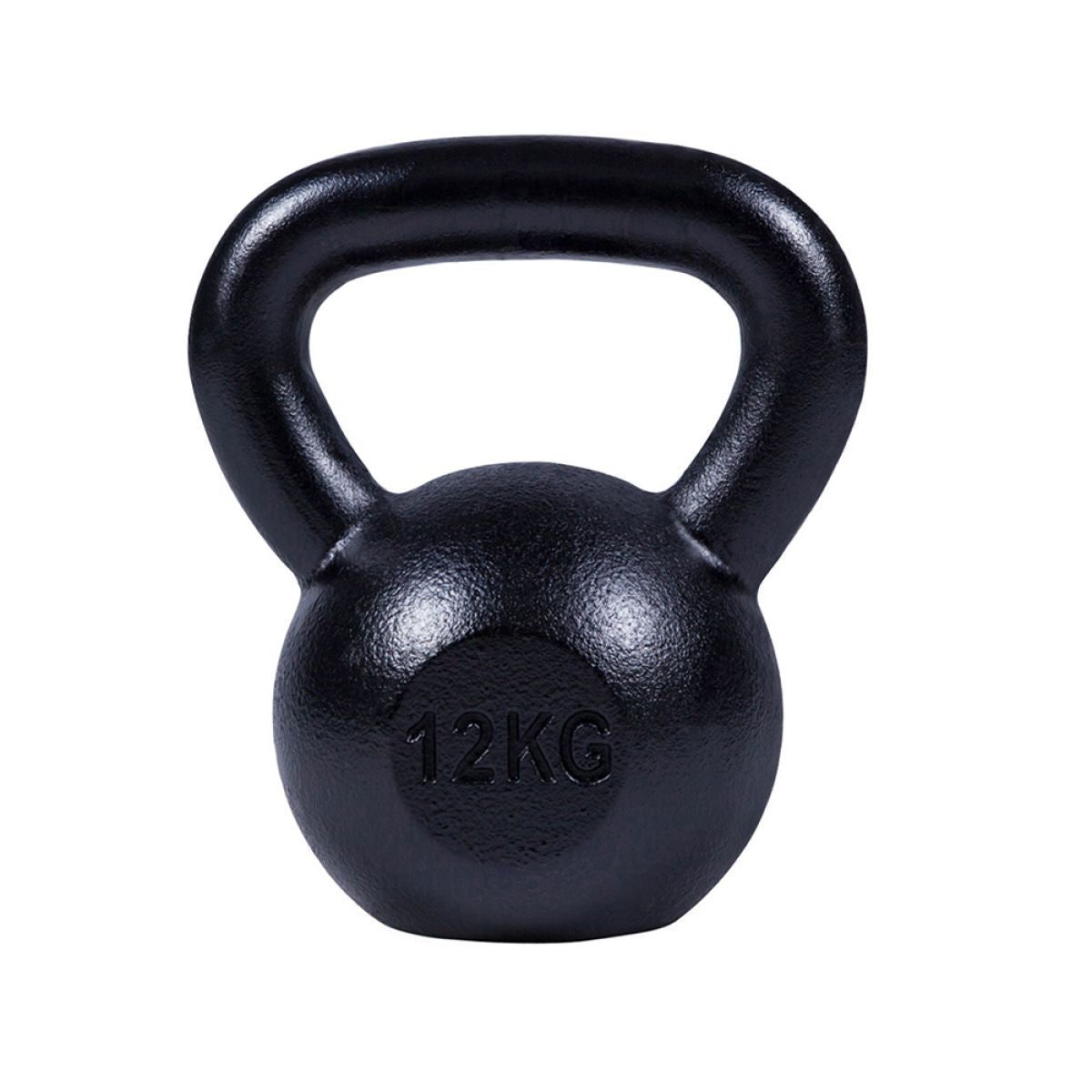 Gorilla Sports Kettlebell (12 kg) Gietijzer Zwart
