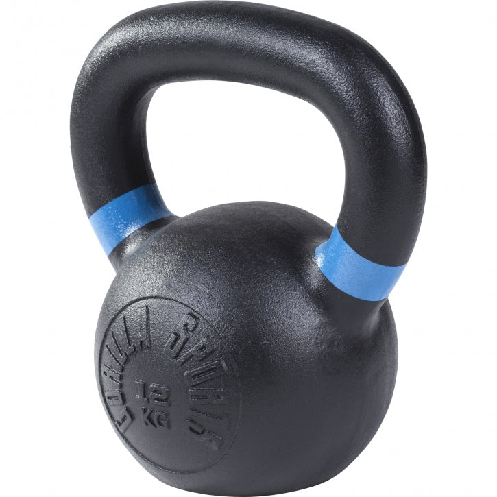 Gorilla Sports Kettlebell 12 kg Olympisch zwart