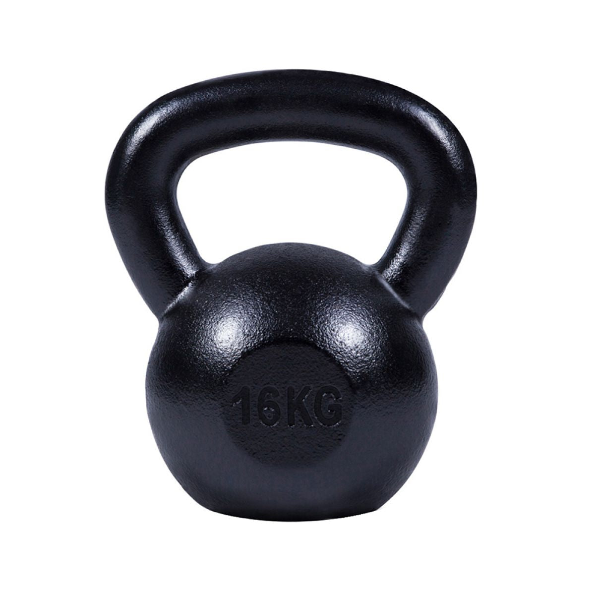 Gorilla Sports Kettlebell (16 kg) Gietijzer Zwart