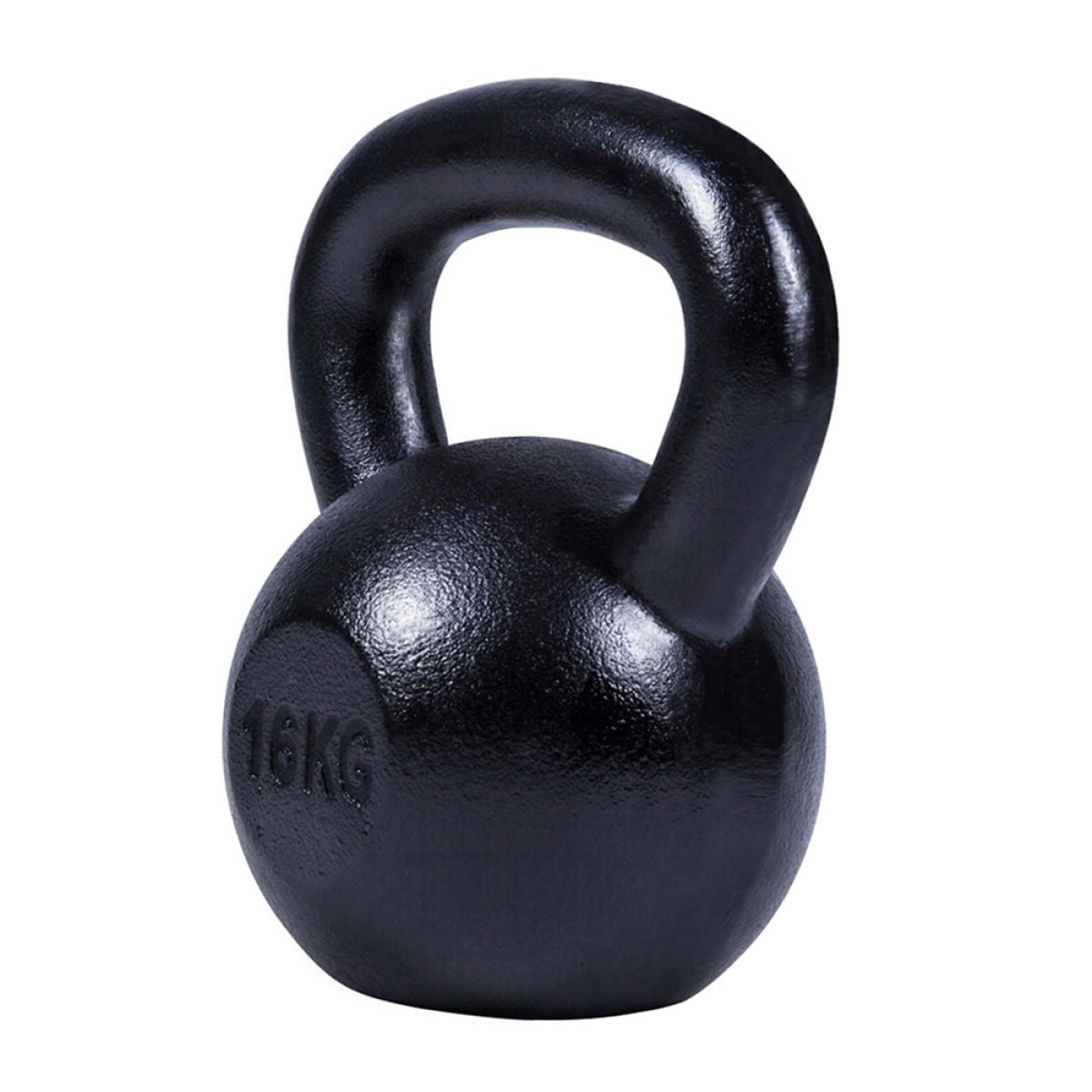Gorilla Sports Kettlebell (16 kg) Gietijzer Zwart