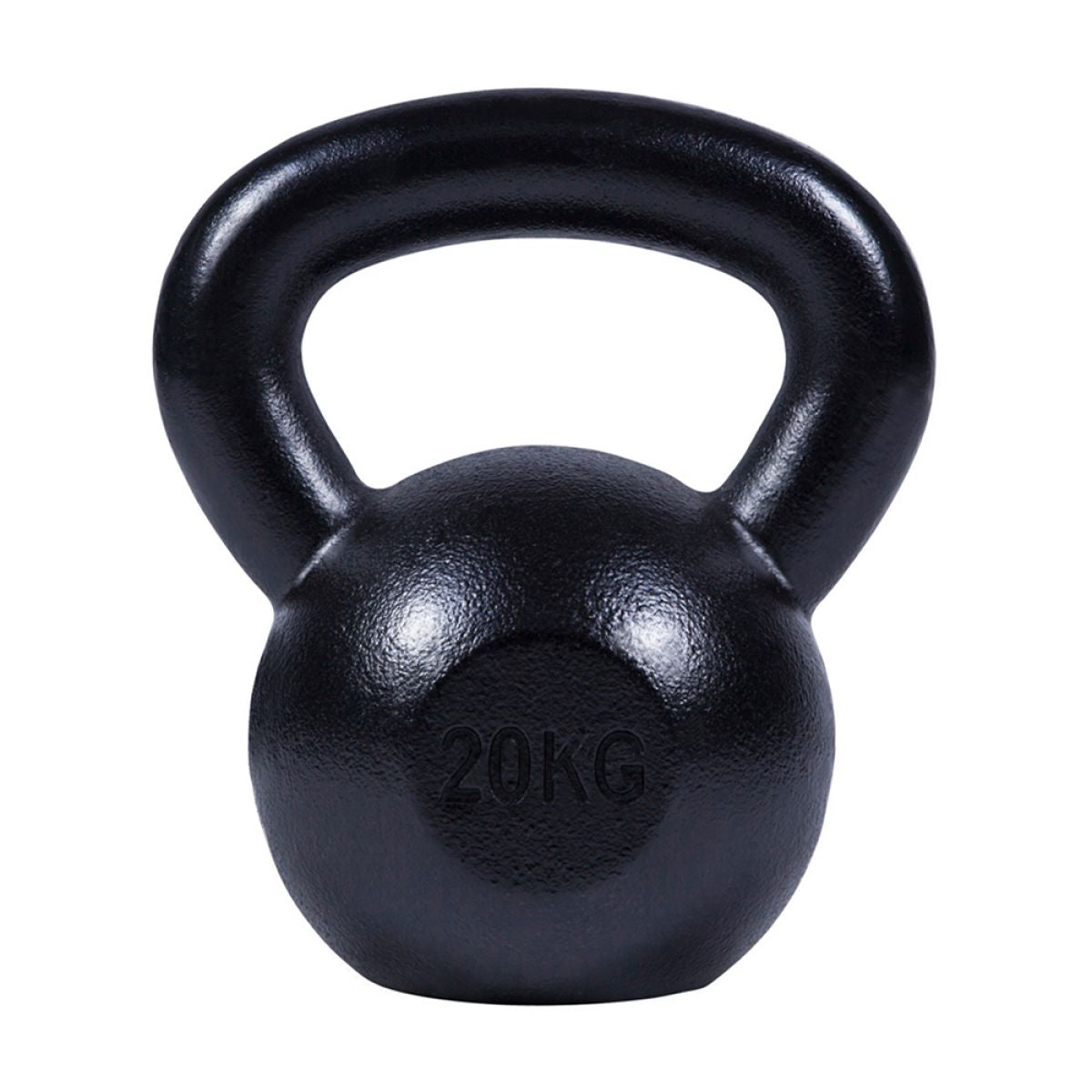 Gorilla Sports Kettlebell (20 kg) Gietijzer Zwart