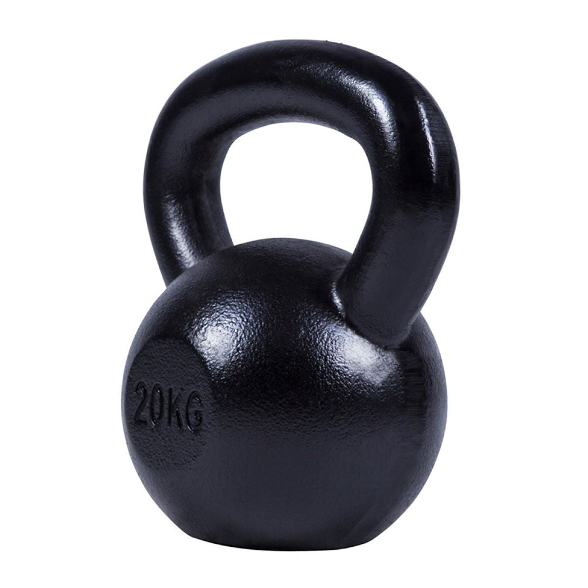 Gorilla Sports Kettlebell (20 kg) Gietijzer Zwart