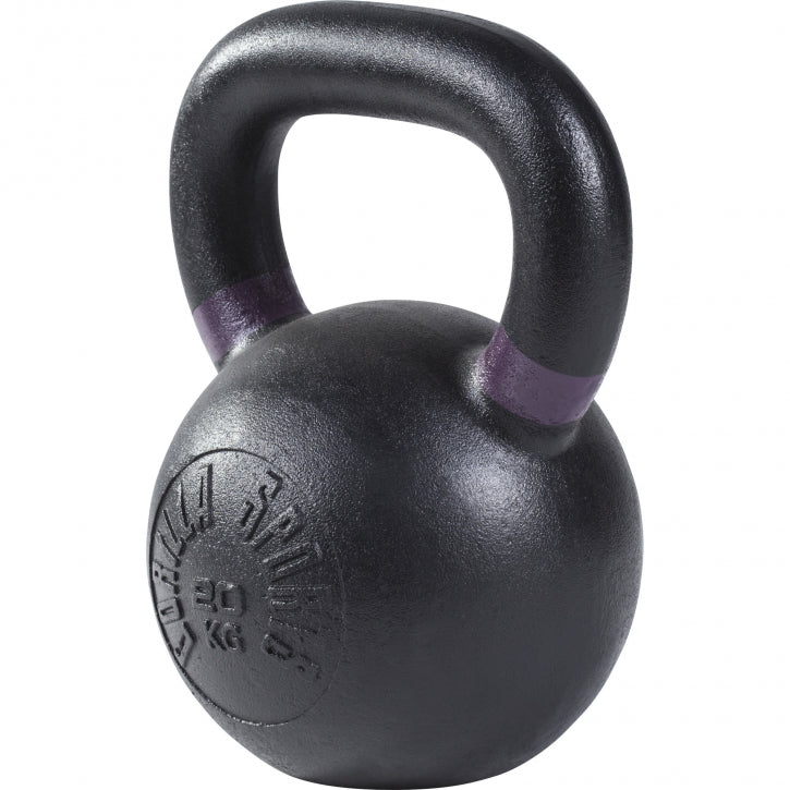 Gorilla Sports Kettlebell 20 kg Olympisch zwart
