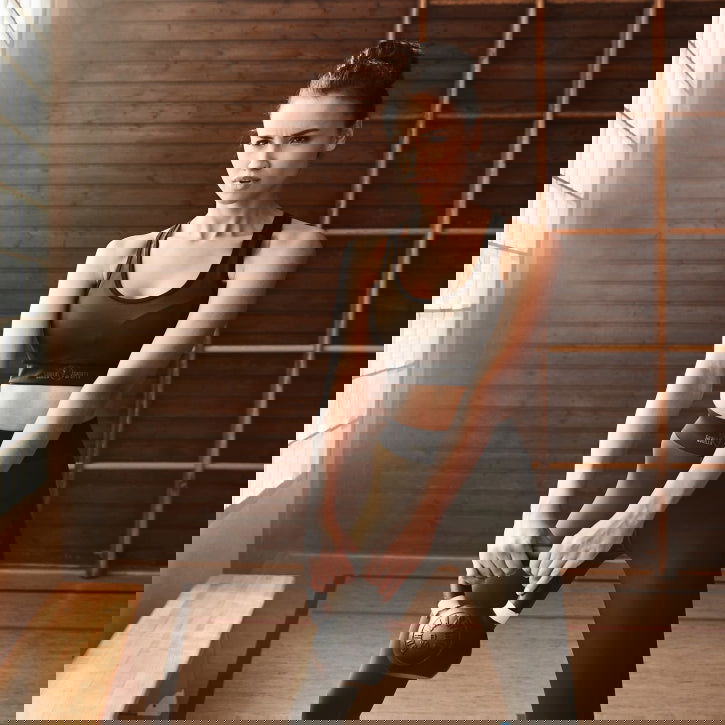 Gorilla Sports Kettlebell 32 kg Olympisch zwart