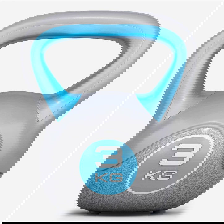 Gorilla Sports Kettlebell 3 kg Kunststof Trendy