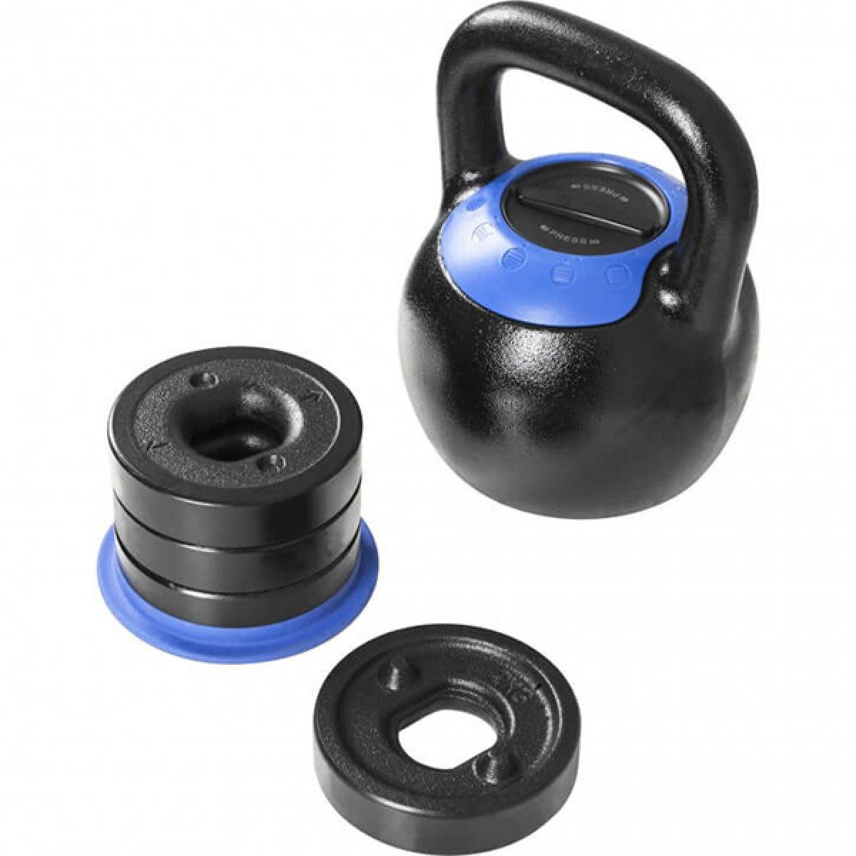 Gorilla Sports Kettlebell Verstelbaar 16 - 24 kg