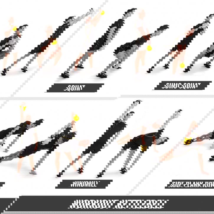 Gorilla Sports Kettlebell Verstelbaar 8 - 16 kg