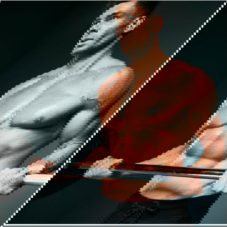 Gorilla Sports Lange Halterstang 200 cm - Schroefsluiting