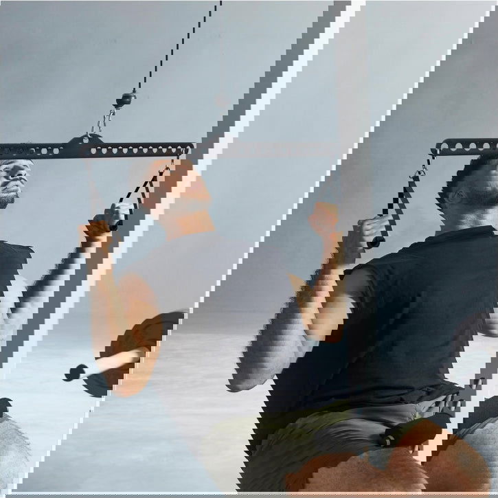 Gorilla Sports Lattrekstang verstelbaar 100 cm