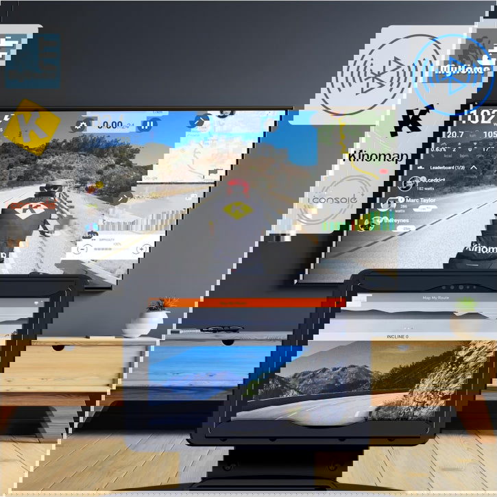 Gorilla Sports MAXXUS Bike 90R Pro Zwart