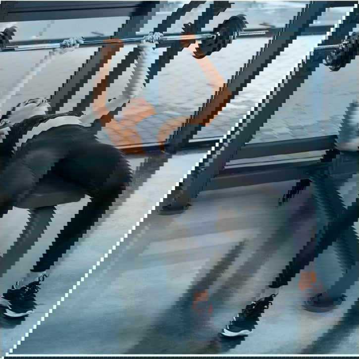 Gorilla Sports MAXXUS Brede halterbank PRO