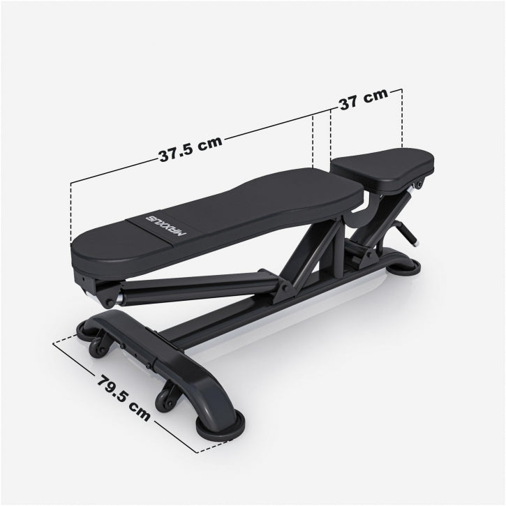 Gorilla Sports MAXXUS verstelbare halterbank PRO