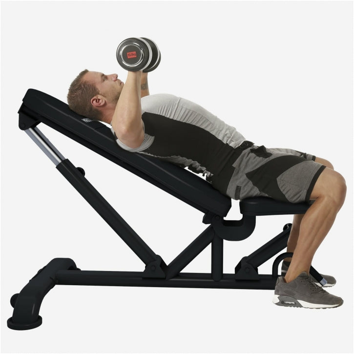 Gorilla Sports MAXXUS verstelbare halterbank PRO