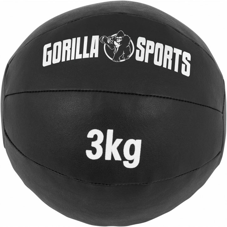 Gorilla Sports Medicine ball set 12 kg leer