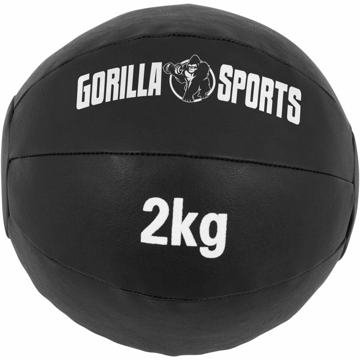 Gorilla Sports Medicine ball set 15 kg leer