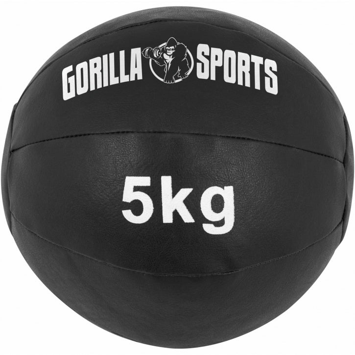 Gorilla Sports Medicine ball set 15 kg leer