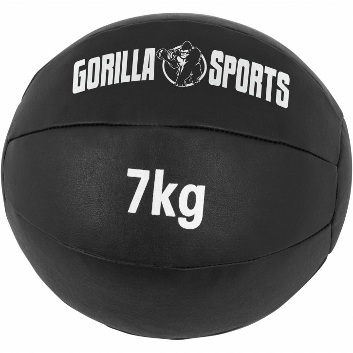 Gorilla Sports Medicine ball set 55 kg leer