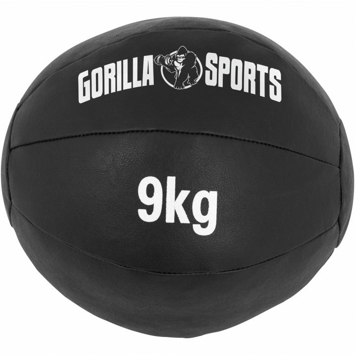 Gorilla Sports Medicine ball set 55 kg leer