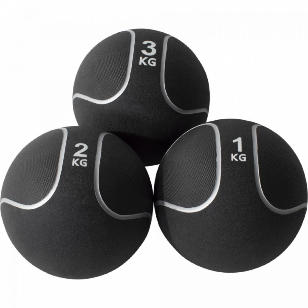 Gorilla Sports Medicine ballen set 6 kg - 1, 2 en 3 kg
