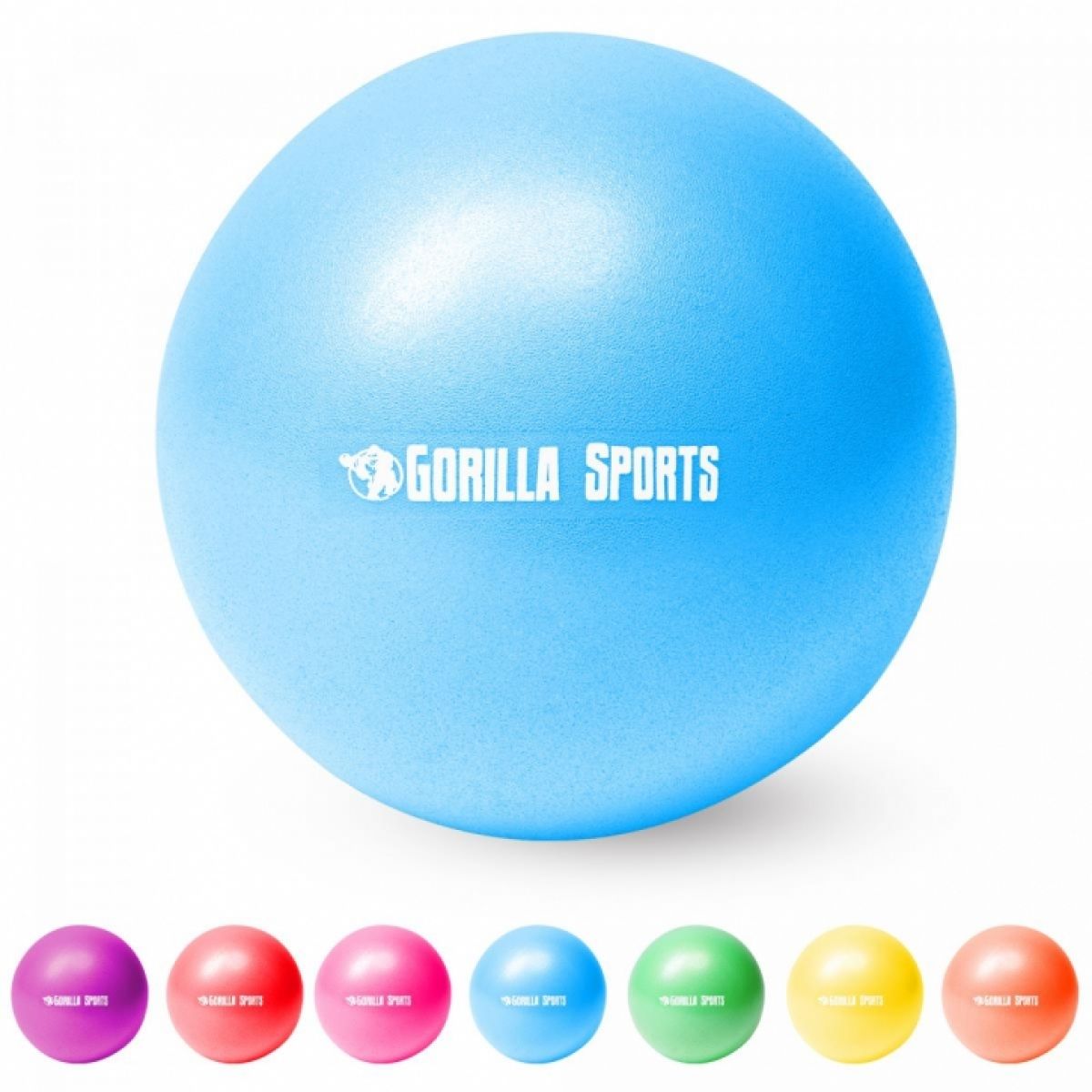 Gorilla Sports Mini pilates bal 18 cm Blauw