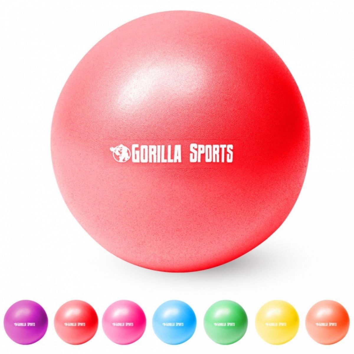 Gorilla Sports Mini pilates bal 18 cm Rood