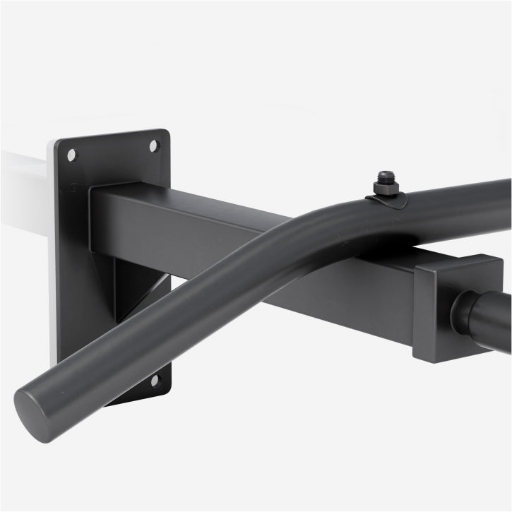 Optrekstang Zwart (wandmontage) Gorilla Sports