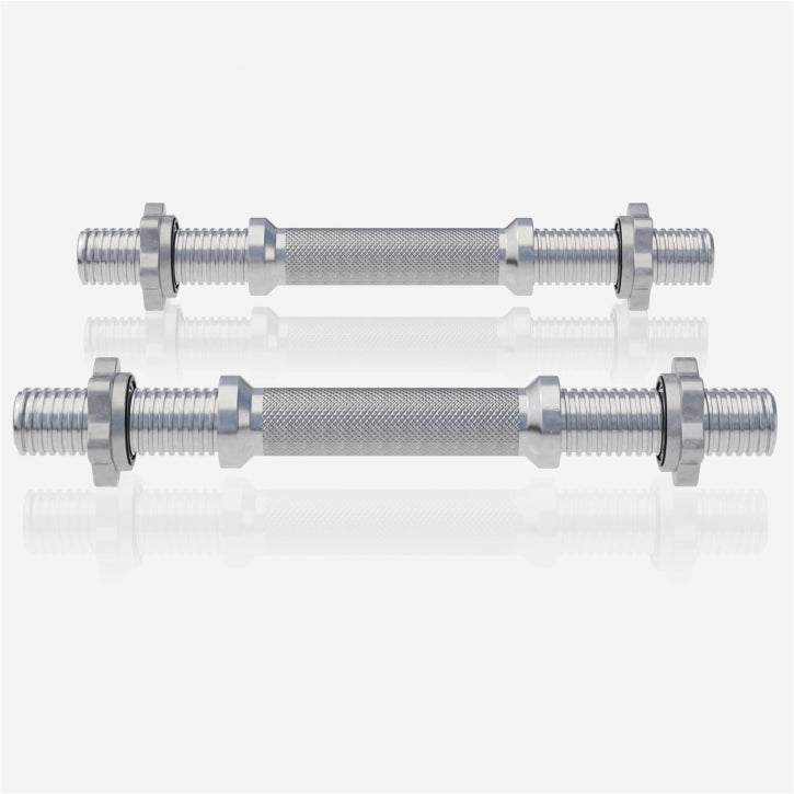 Set dumbell stangen 35 cm Schroefsluiting - 30 mm Gorilla Sports
