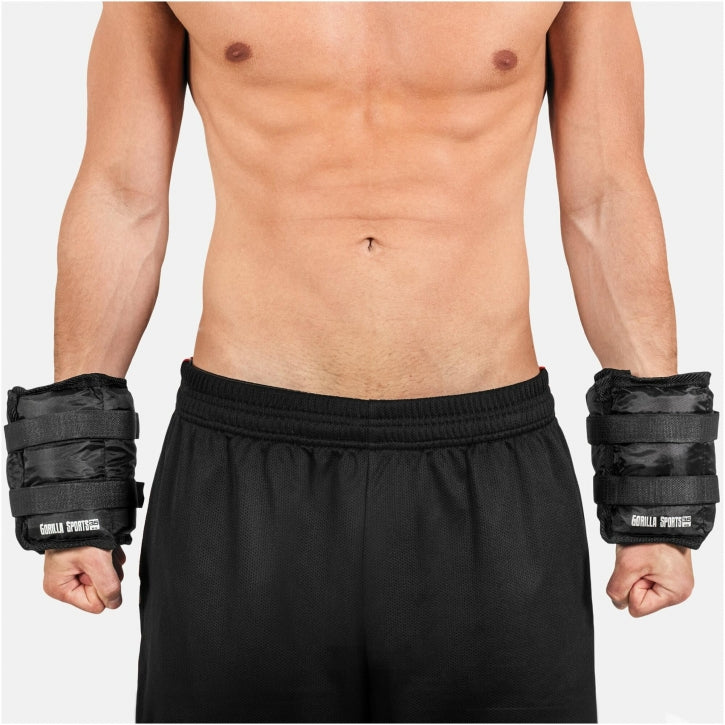 Gorilla Sports Set enkel- of polsgewichten 7 kg (2 x 3.5 kg)