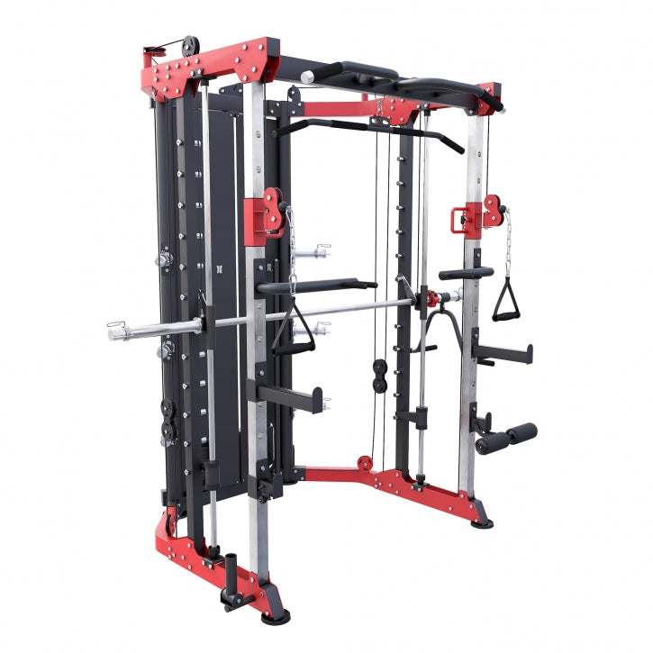 SportPlus Power Rack met optrekstation, dip-station, lange SportPlus Power Rack met optrekstation, dip-station, lange