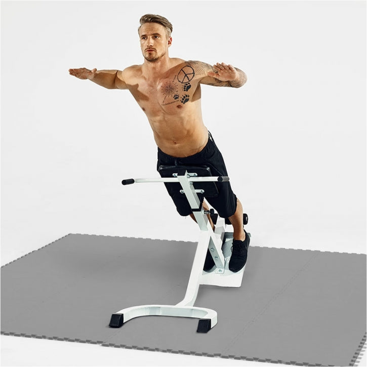 Sportschool Vloer Beschermingsmatten (16 stuks, totaal 5,76 m2) Grijs Gorilla Sports