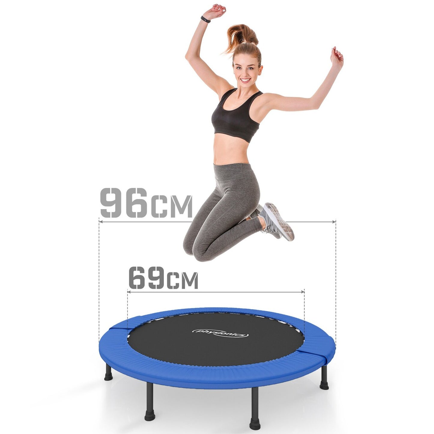 Physionics Fitness Trampoline Ø 96 cm