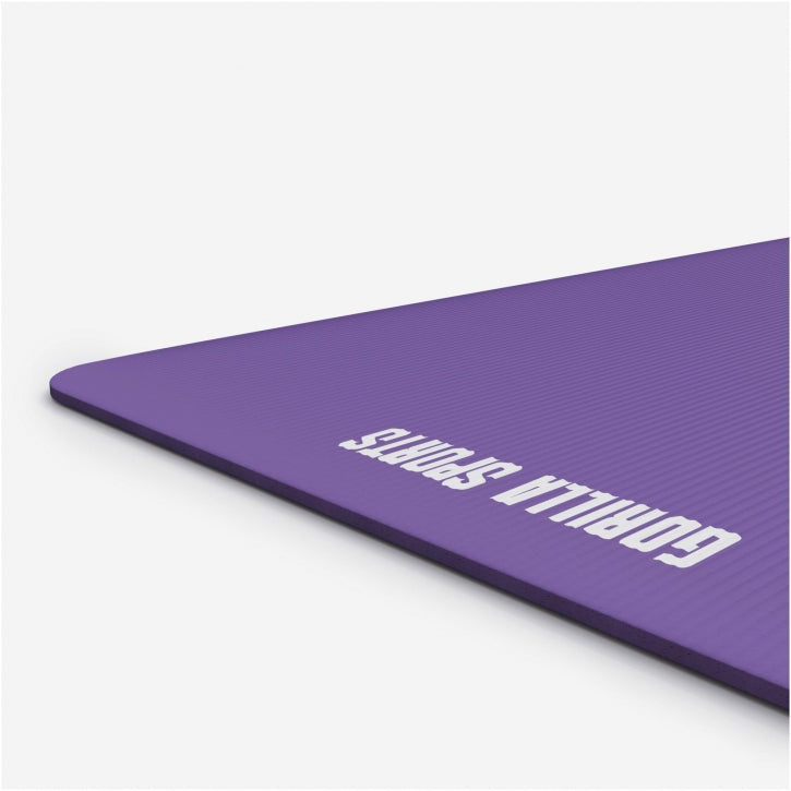 Gorilla Sports Yogamat Deluxe 190 x 100 x 1,5 cm Paars