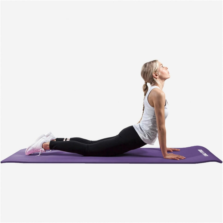 Gorilla Sports Yogamat Deluxe 190 x 100 x 1,5 cm Paars
