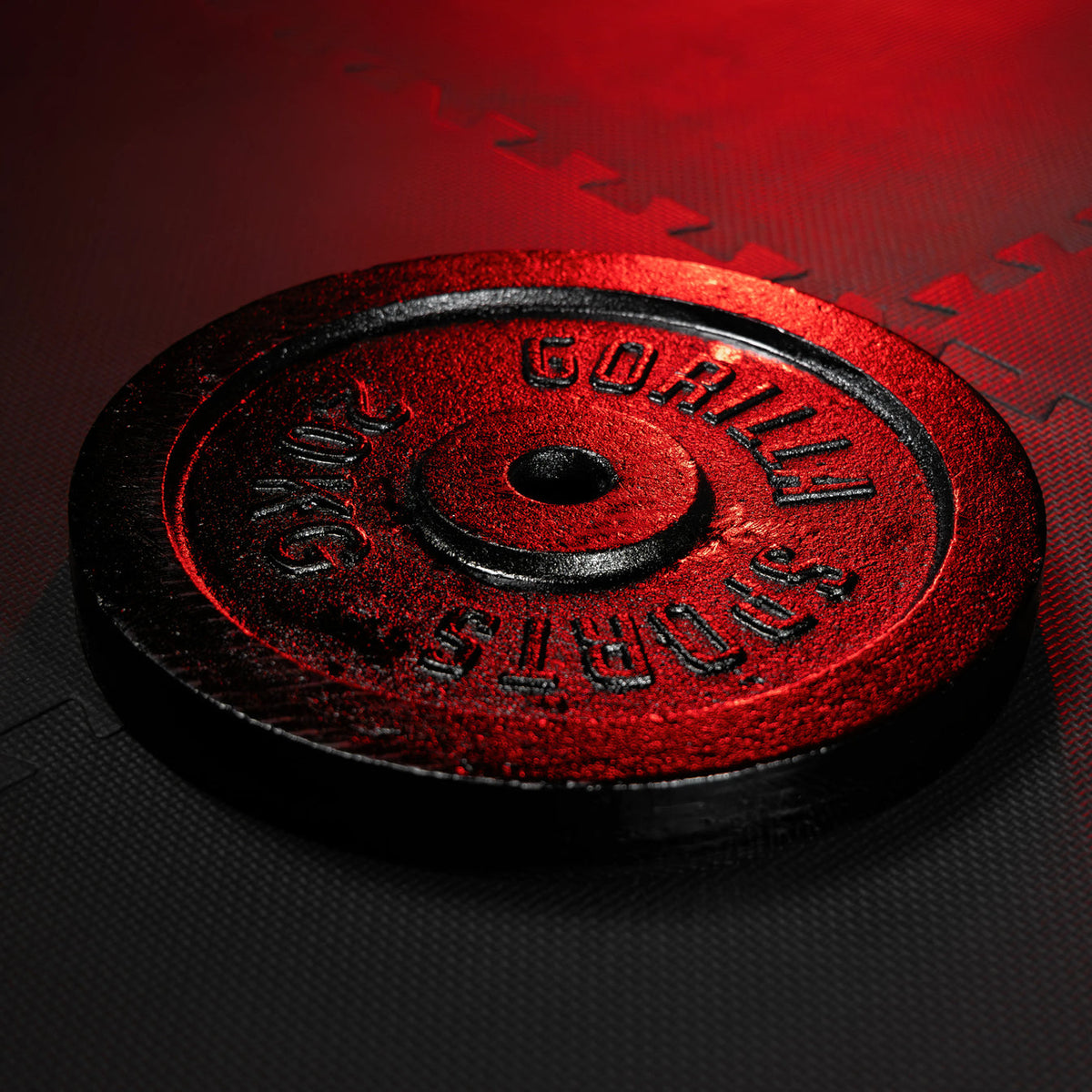 Weight Plate 20 kg Cast Iron Black - 31 mm