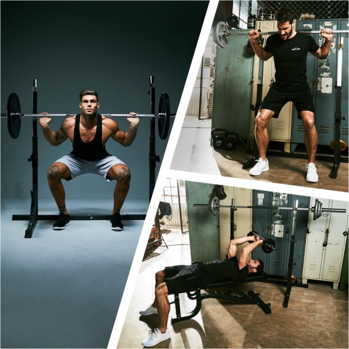 Verstelbaar Squat / Bankdruk Rack Gorilla Sports