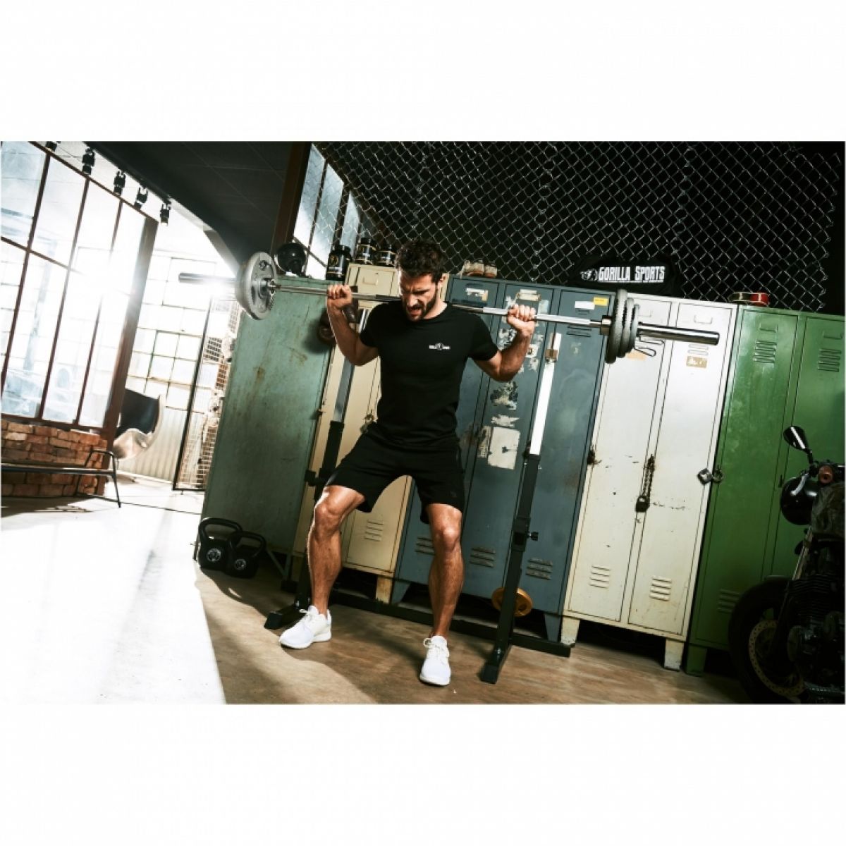 Voordeelbundel 30 kg - 2 x 5 + 2 x 10 kg - Gripper Gietijzer Zilver - 30/31 mm Gorilla Sports