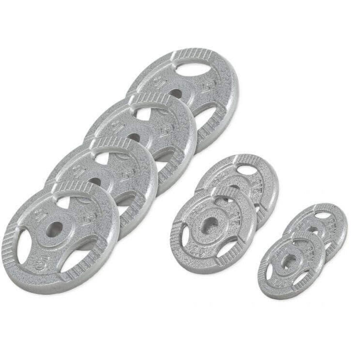 Voordeelbundel Halterschijven Gripper Gietijzer 27,5 kg Gorilla Sports