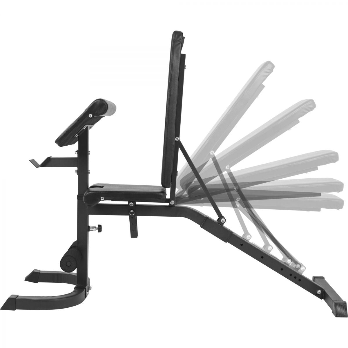 Halterbank / Squat Rack Zwart