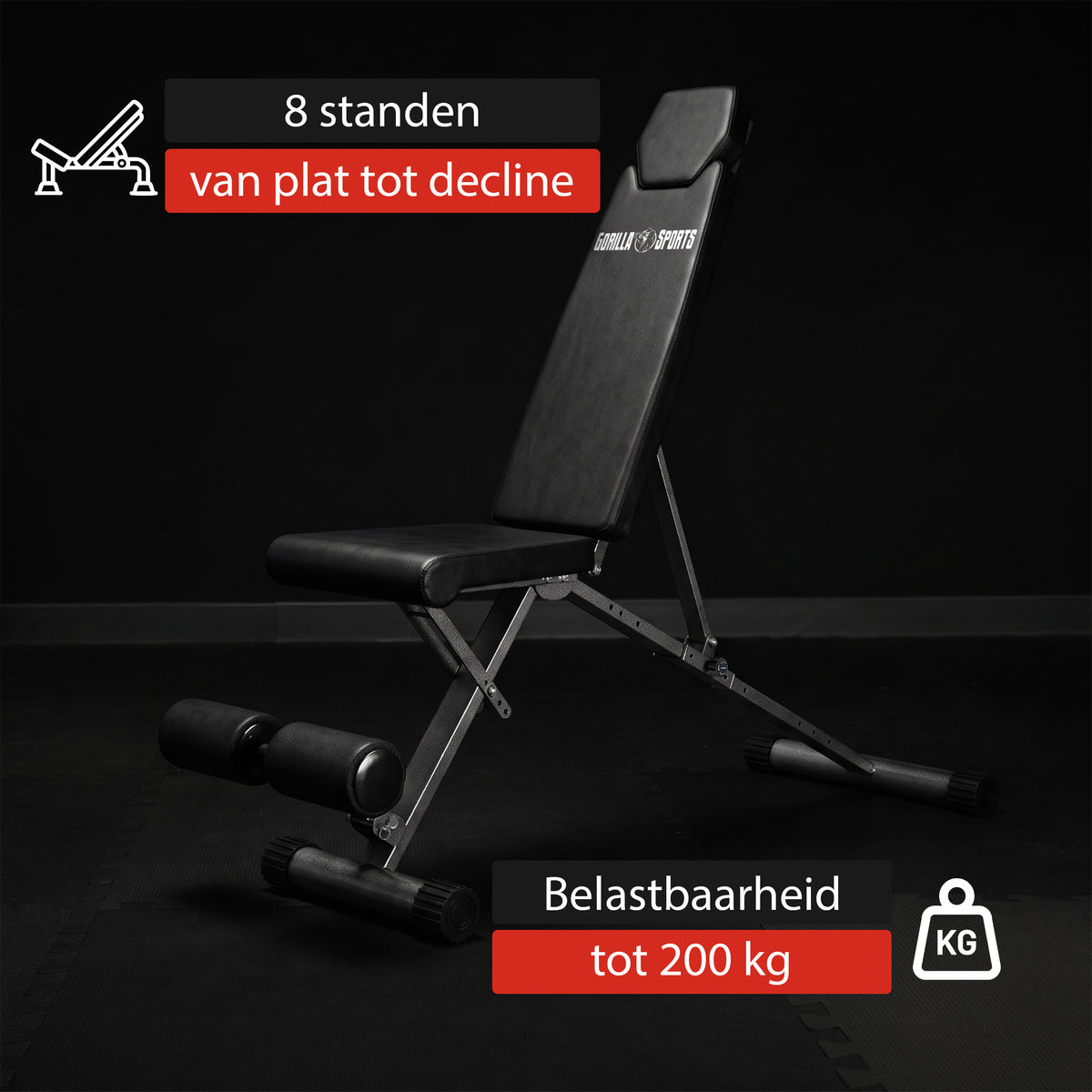 Banc de musculation pliable