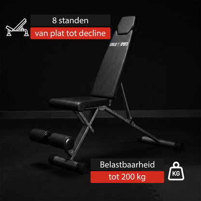 Banc de musculation pliable