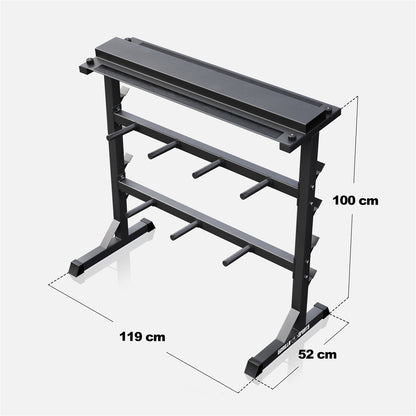 Norme pour plaques et barres de poids noires