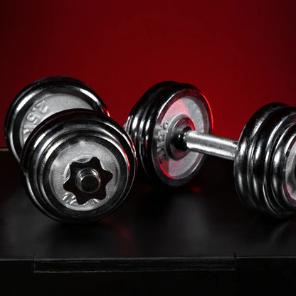 Dumbell set 30 kg Chrome - 30 mm