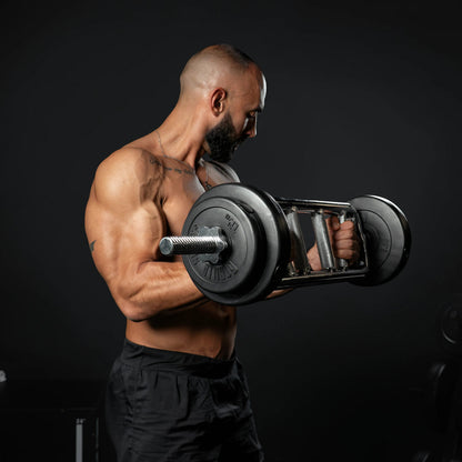 Appareil d'entraînement pour triceps diagonal 30 mm - Fermeture à vis