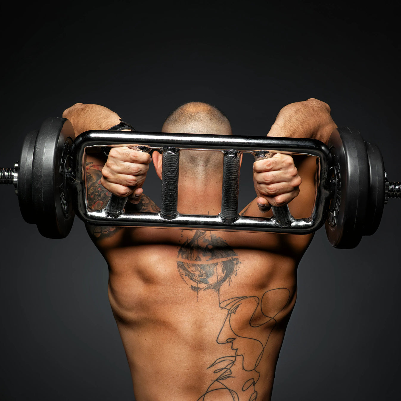 Appareil d'entraînement pour triceps diagonal 30 mm - Fermeture à vis
